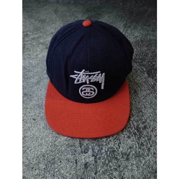 topi stussy second original