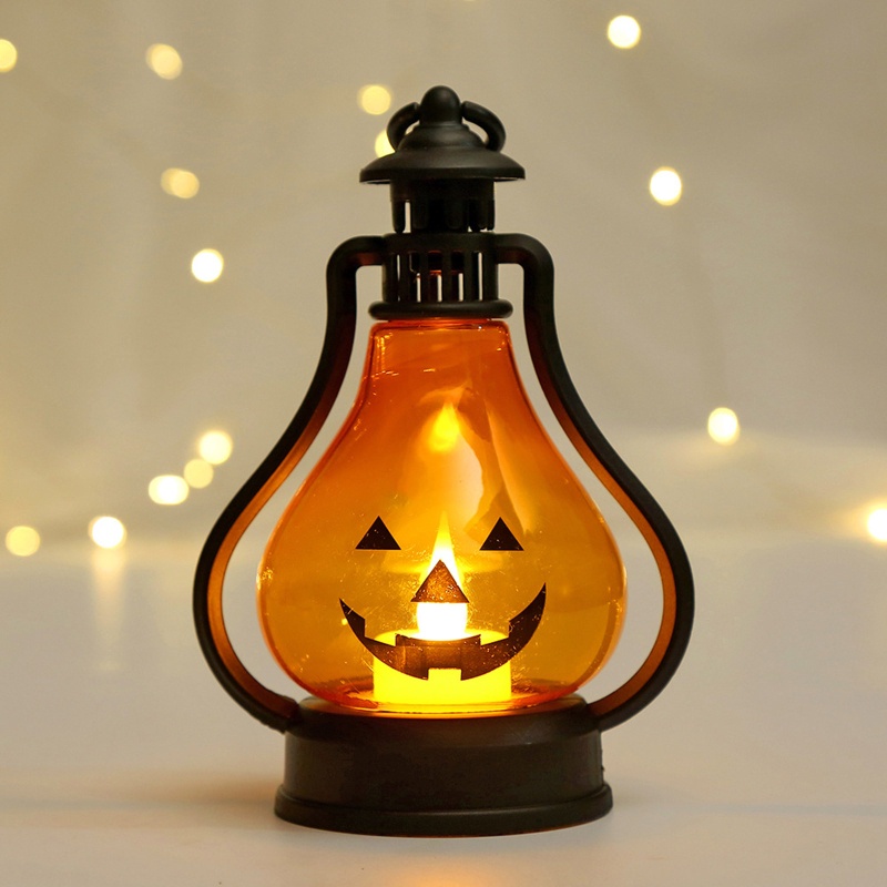 zzz Halloween Led  Light Kids Toys Vintage Castle Pumpkin Ghost Portable LED