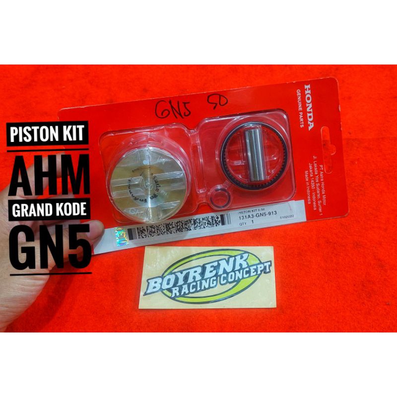 Piston Kit SUPRA X/GRAND OVZ STD,50 100 AHM ORI-BOYRENK RACING