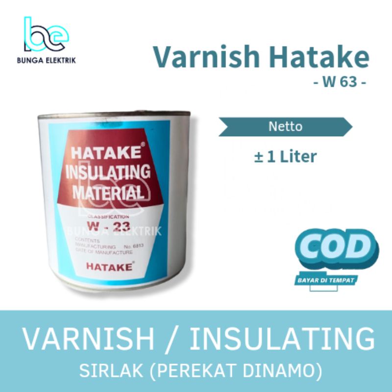 VARNISH INSULATING SIRLAK PARNA DR BECK HATAKE JINGSHA AP77 LEM PEREKAT DINAMO SERLAK