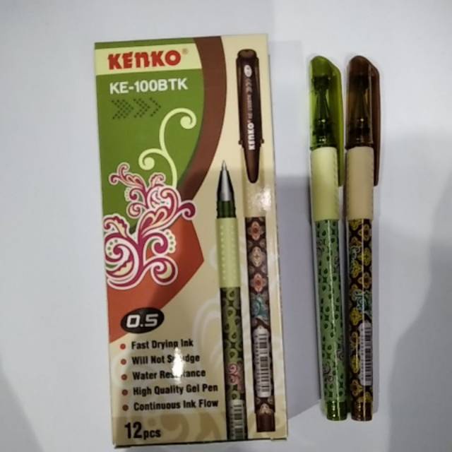

Kenko Gel Pen KE 100BTK (Batik)