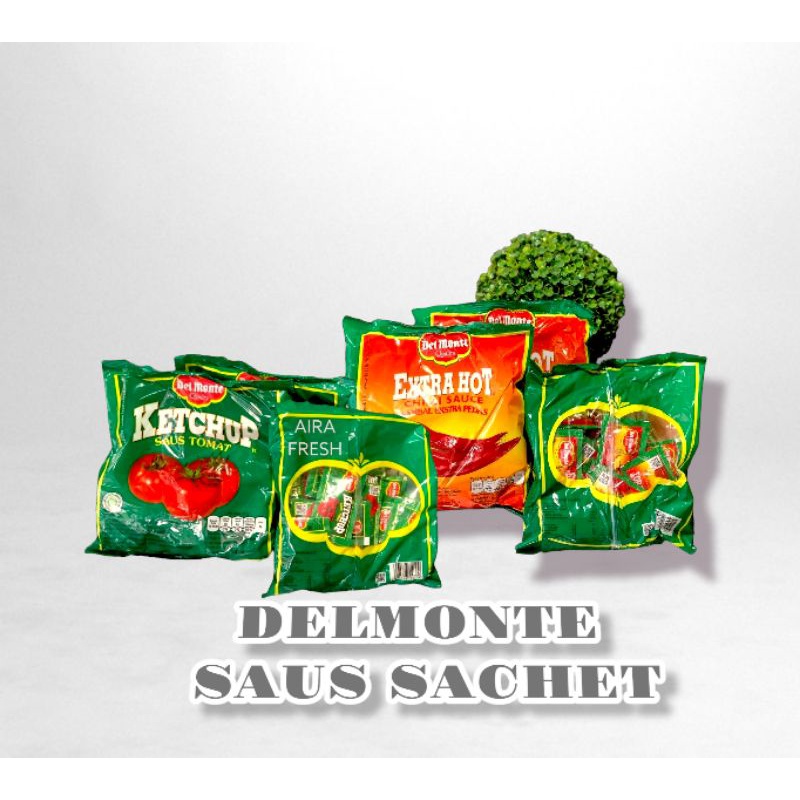 

DELMONTE EXTRA HOT & SAUS TOMAT SACHET 24S