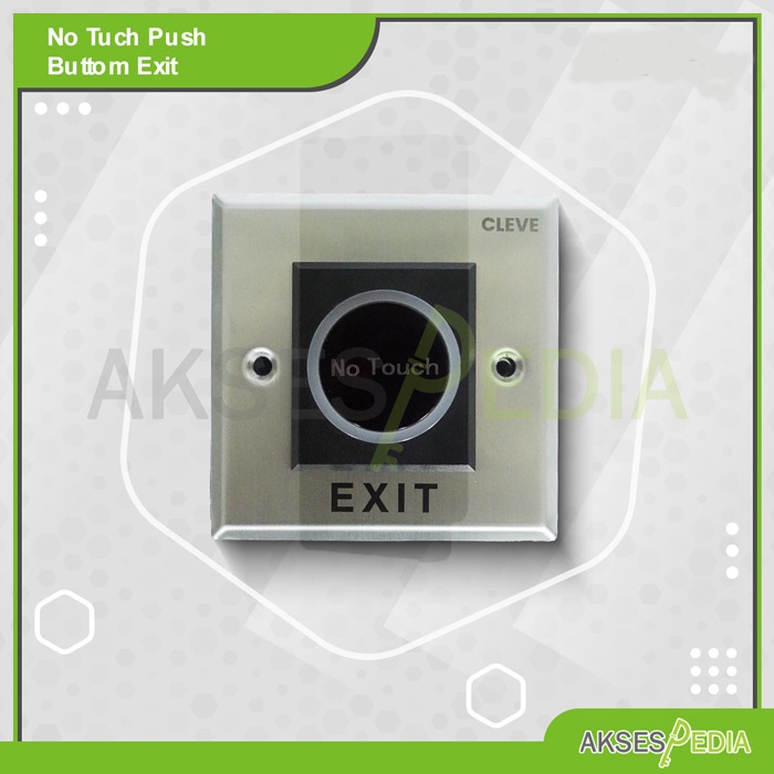 No Touch Push Button Only Untuk Akses Pintu