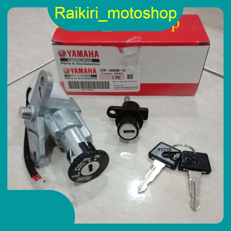 KUNCI KONTAK KEY SET 5TP JUPITER Z LAMA BURHAN ORIGINAL ORI ASLI YAMAHA YGP 5TP-XH250-12