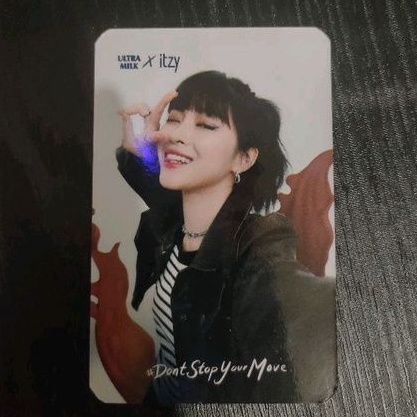 PC Photocard Itzy Ryujin Ultramilk Yuna Chaeryeong