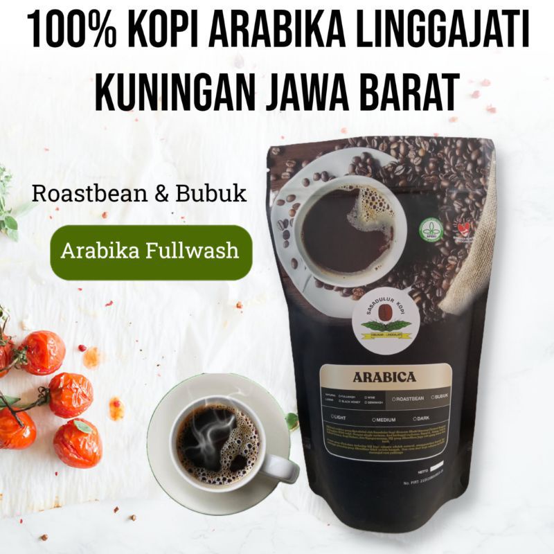 

Kopi Arabica / Arabika Fullwash Cibunar - 200gr