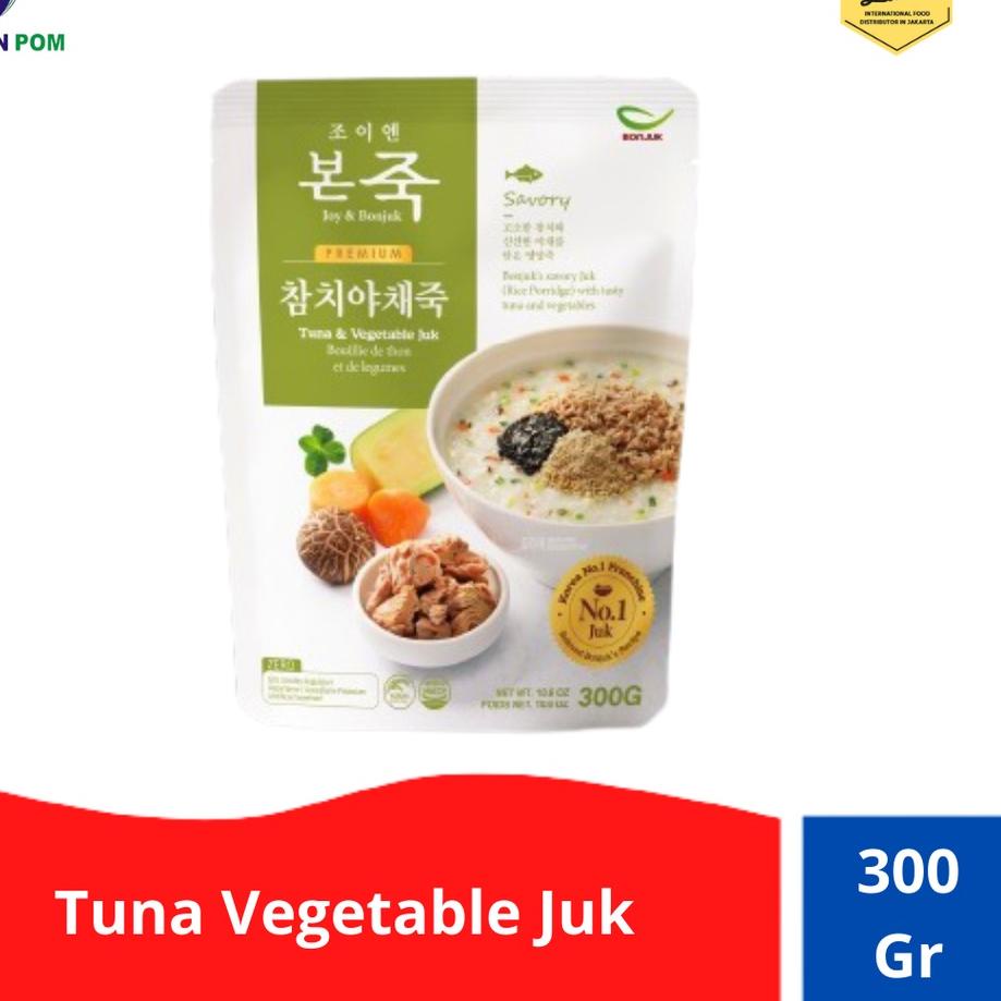 

SuperSale--Bonjuk Tuna Vegetable Juk / Bubur Tuna Korea 300 Gr