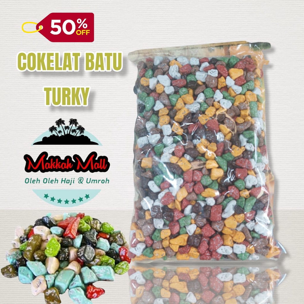 

Coklat/COKELAT batu krikil arab 1kg