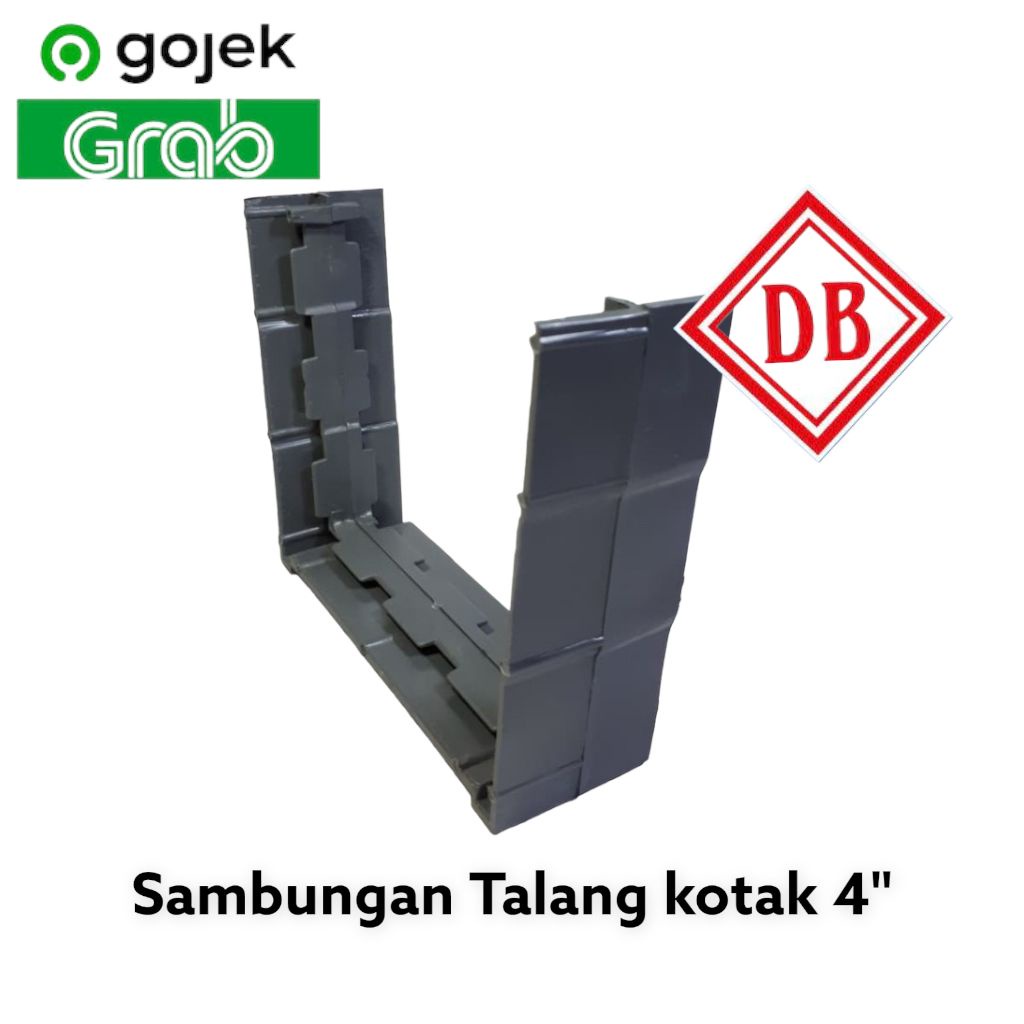DB SAMBUNGAN TALANG KOTAK 4"/SAMBUNGAN TALANG AIR