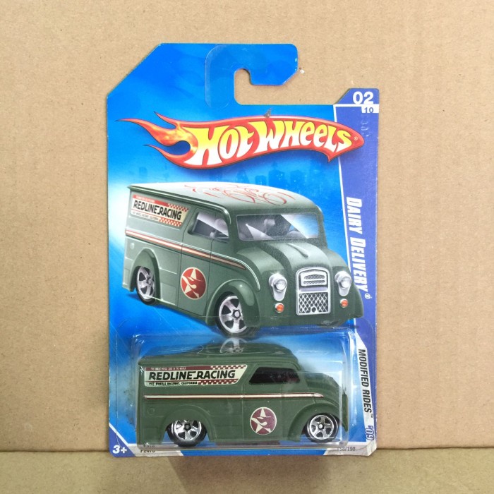 Hotwheels Dairy Delivery Redline Racing Army 2008