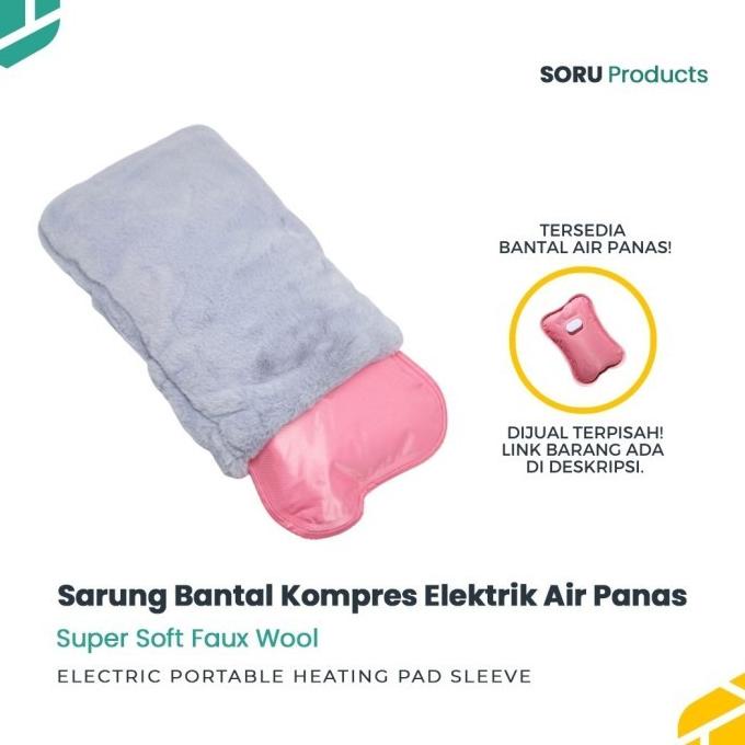 Sarung Bantal Terapi Kompres Air Panas Elektrik Portable Heating Pad