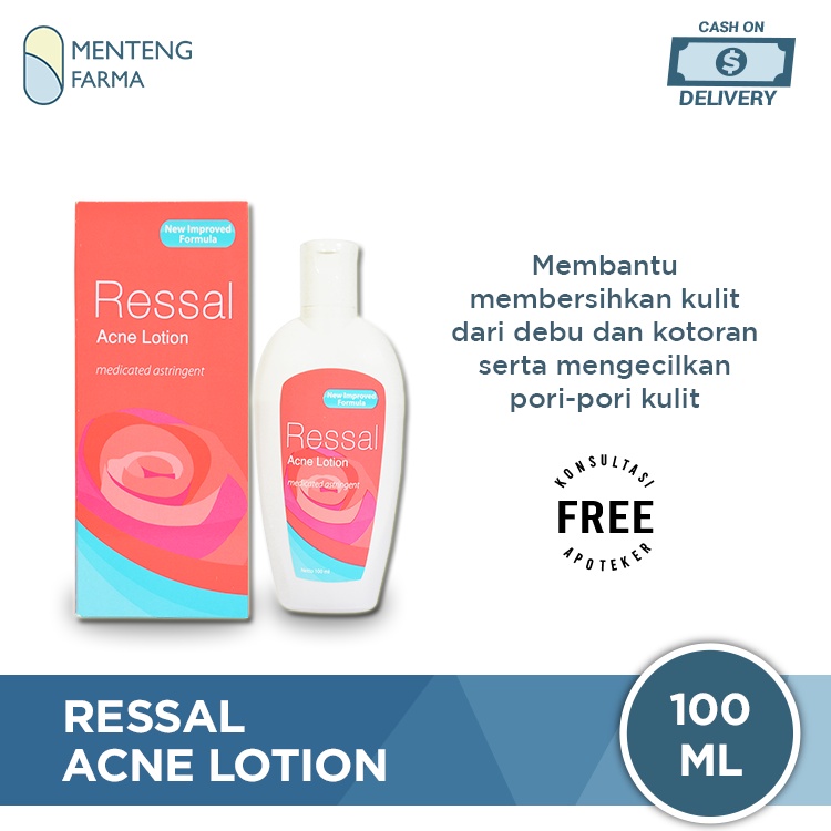 Ressal Acne Lotion - Lotion Perawatan Kulit Berjerawat