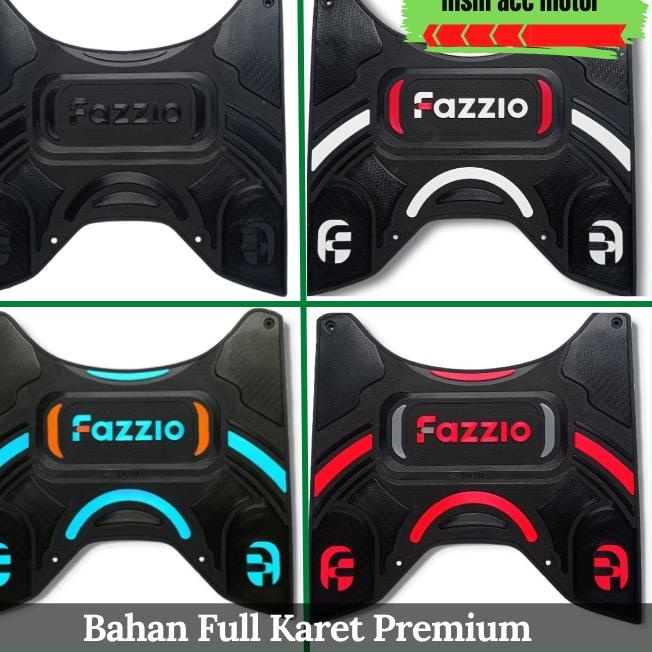 Surprise Karpet Fazzio Pijakan Kaki Fazzio Bahan Full Karet Premium Full Hitam