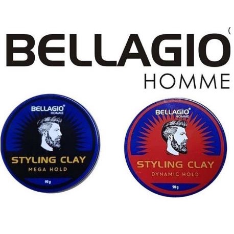 * NCC * Bellagio Pomade Homme Water Based Styling Clay Dynamic Hold Belagio Styling Minyak Rambut