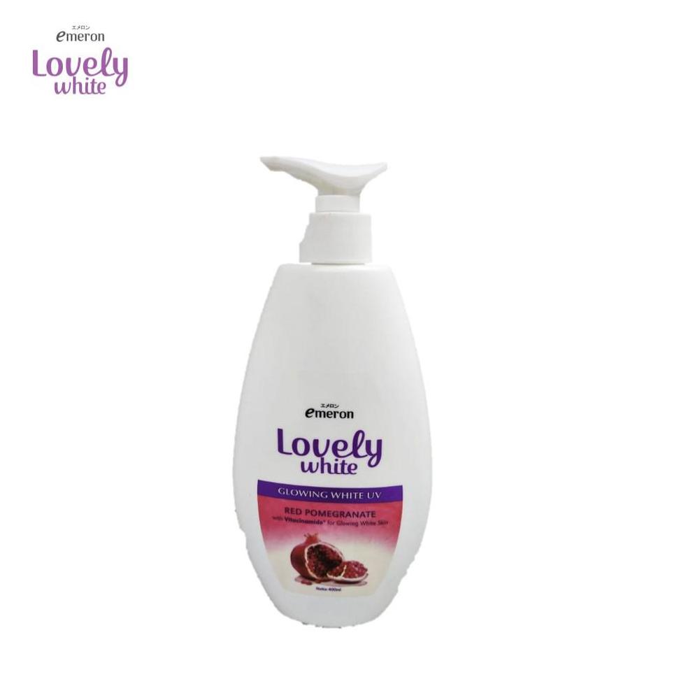 GRATIS ONGKIR Emeron Skincare Hand & Body Lotion Glow & Bright White 500 ML x 2 pcs (ART. F11)