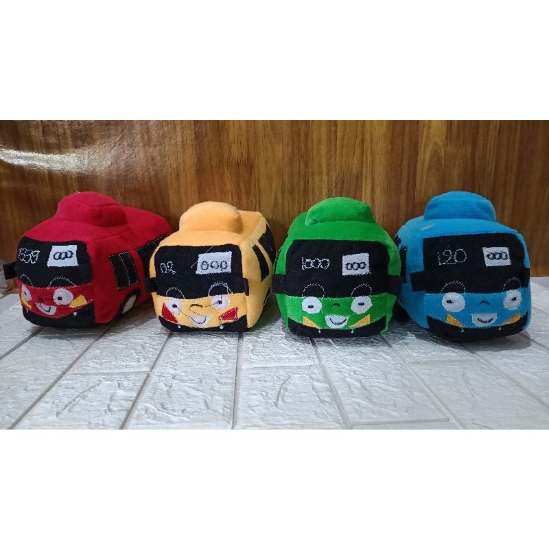 Boneka Karakter Tayo Ukuran S  kualitas SNI - kado boneka karakter lucu lembut - grosir boneka viral