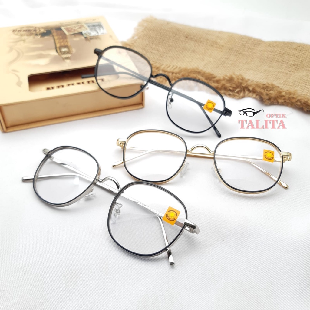 Kacamata wanita pria normal minus plus baca cylinder lensa anti radiasi | kaca mata korea fashion ke