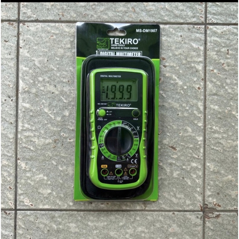 TEKIRO DIGITAL MULTITESTER/ MULTI TESTER/AVO METER DIGITAL