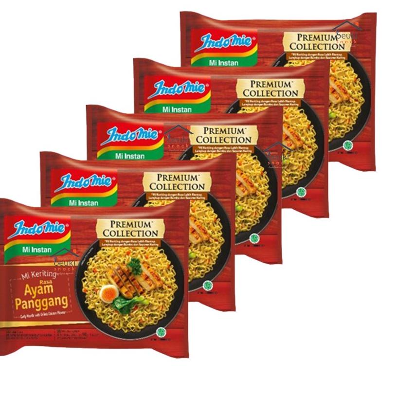 

TERLARIS BRANDS FESTIVAL 5PCS Indomie Premium Mie Keriting Ayam Panggang serbuuu !
