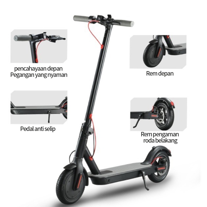 Skuter Elektrik Lipat - Setara (Electric Scooter) Xiaomi paragraf yang Sama scooter anak / Scooter dewasa / Skuter terbaru