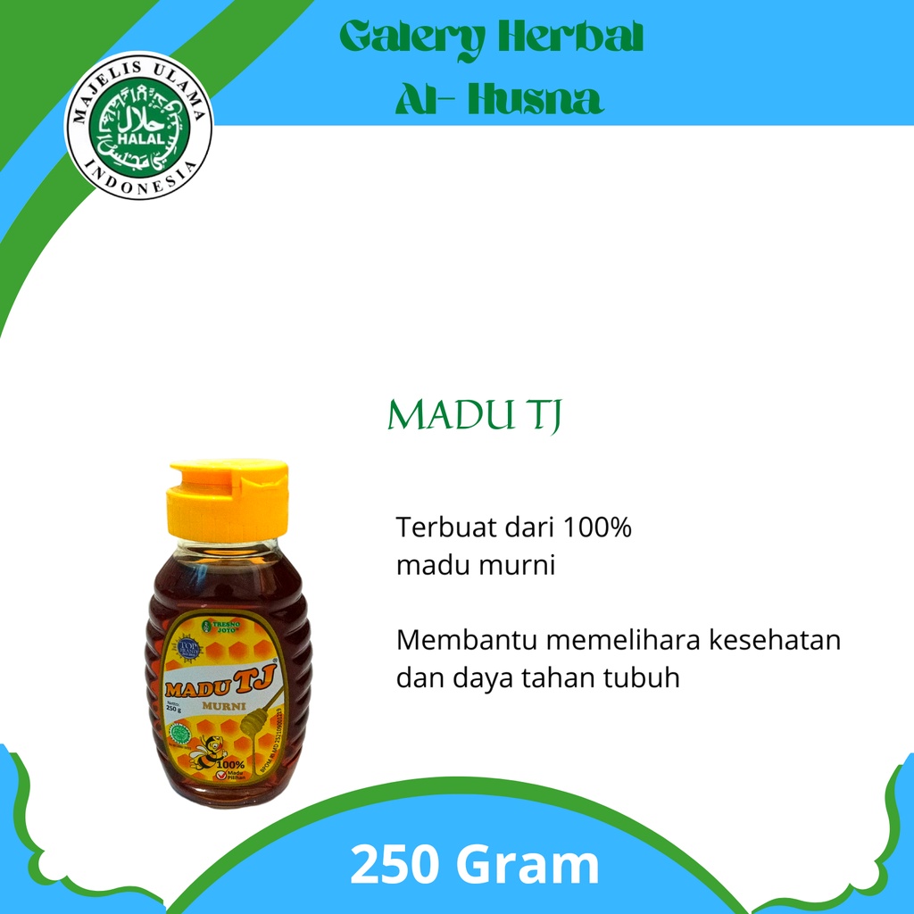 

Madu Tj 250gr meningkatkan daya tahan tubuh