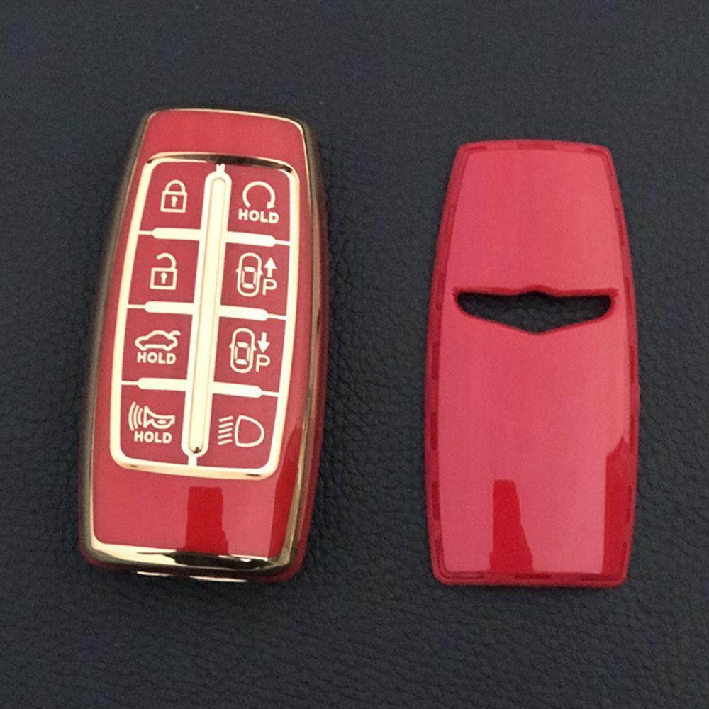 Top Remote Key Case New Pelindung Kulit Key Fob Cover