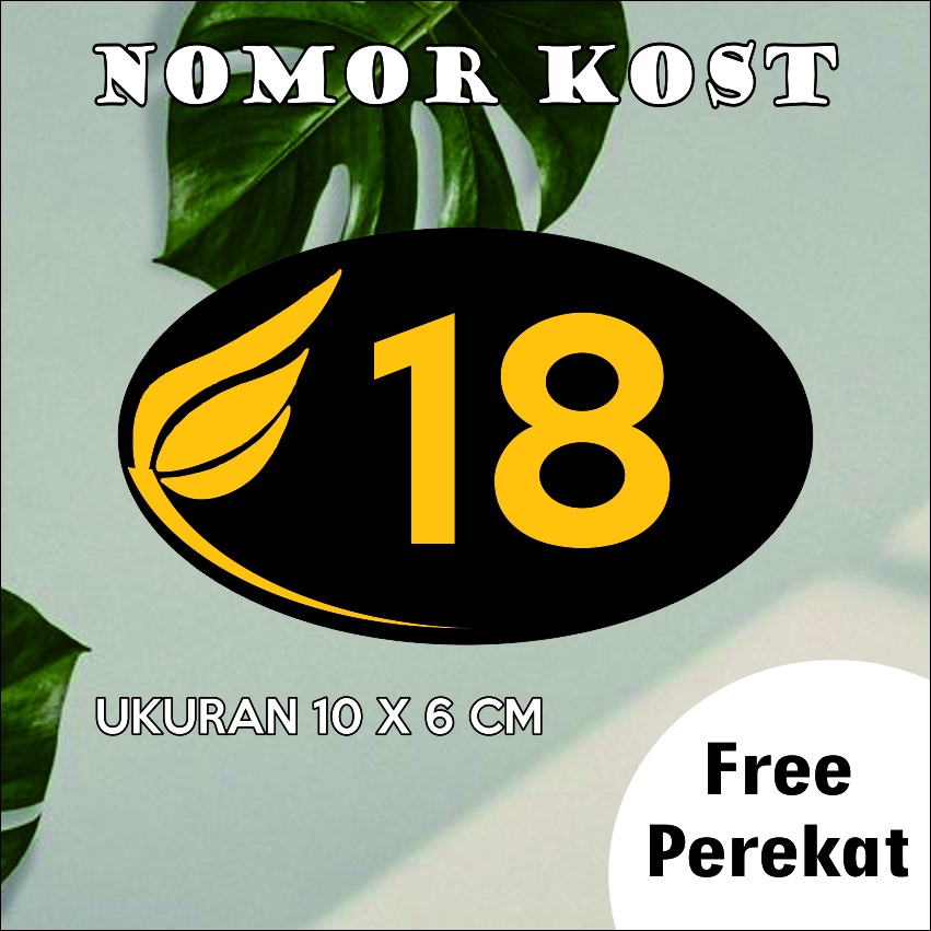 Nomor Kos Nomor Hotel Nomor Rumah Akrilik Nomor Pintu Nomor Akrilik