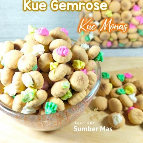 

Extra deals--KUE / KUE GEMROSE KILOAN 250 GR / KUE JADUL / KUE MONAS / GEM ROSE