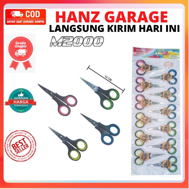 

[Yunko] Gunting Rambut M2000 Panjang 12cm Stainless Steel Tajam Murah Meriah