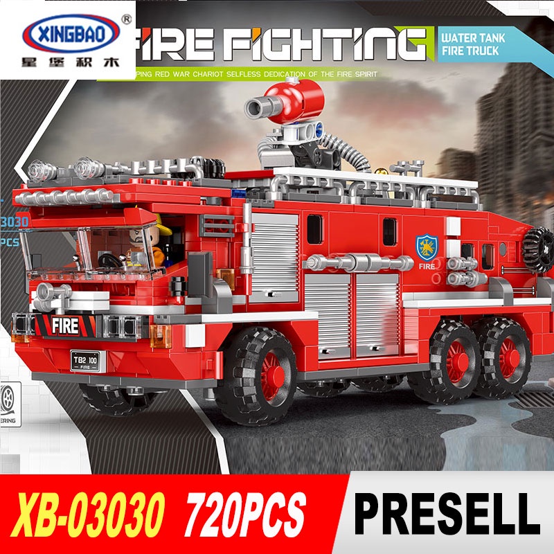 Xingbao XB 03030 FIRE FIGHTING WATER TANK Mobil Truk Pemadam 720 pcs