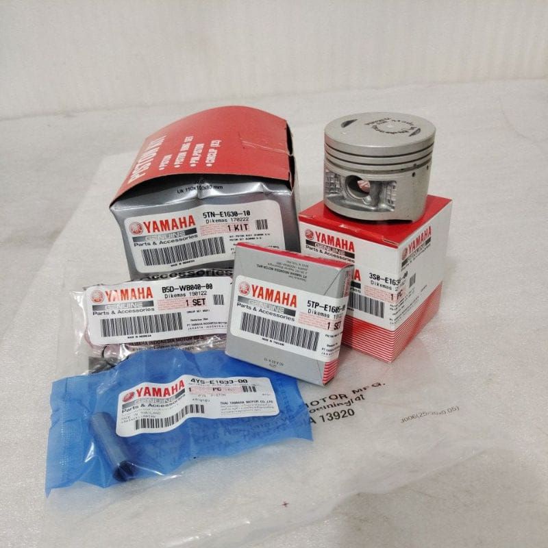 Piston Kit Circlip Piston Pin Piston Ring Oversize OS 0.50 Yamaha Jupiter Z Vega New ASLI ORI ORIGINAL YAMAHA