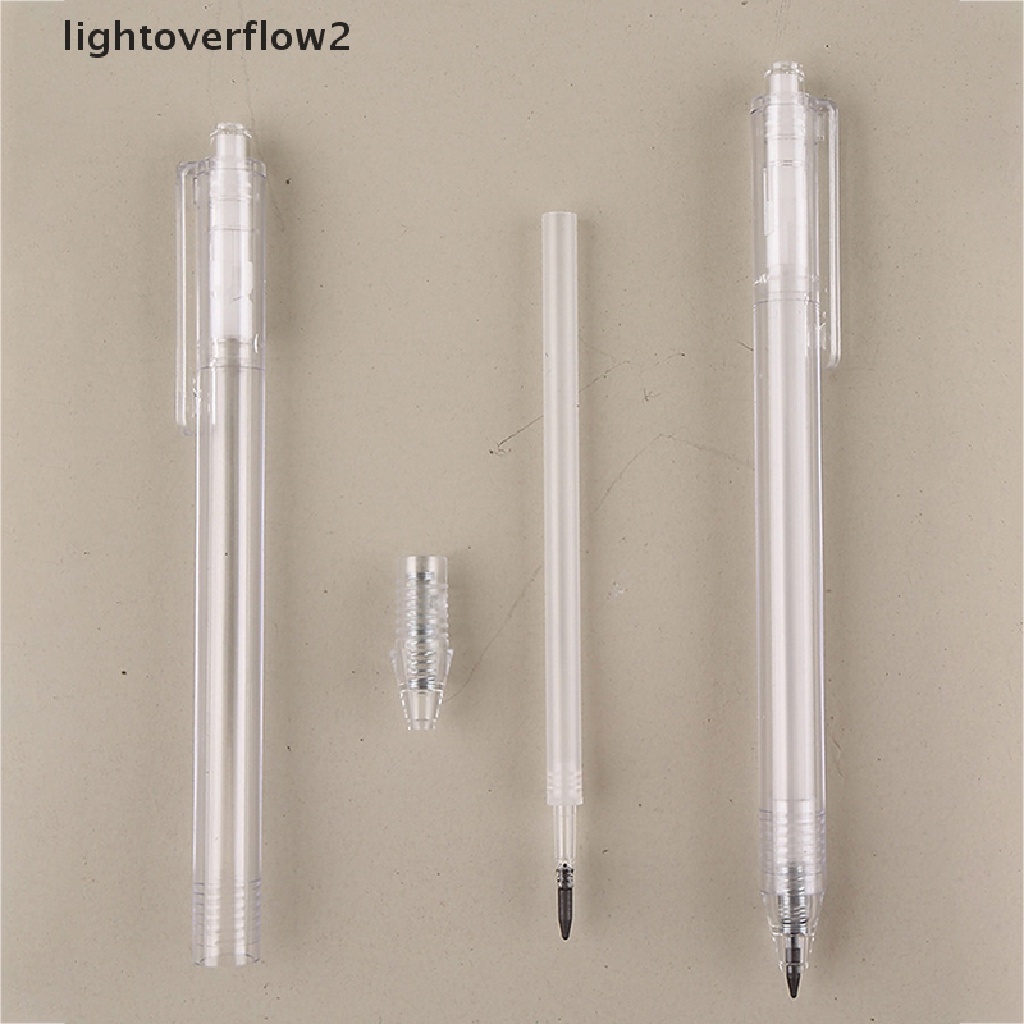 (lightoverflow2) Hb Pensil HB Transparan Tanpa Tinta Untuk Menulis / Sketsa / Hadiah Anak / Sekolah / Kantor