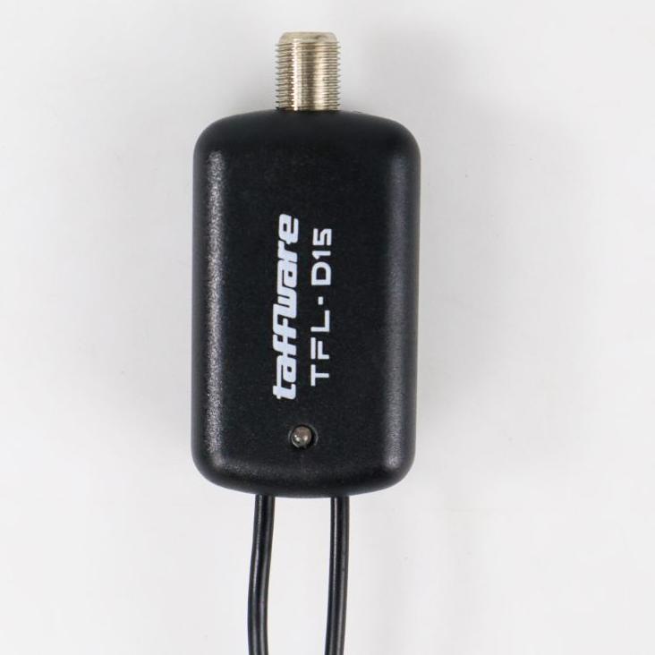 Booming Taffware Antena TV Digital DVB-T2 4K High Gain 25 dB Spider Pattern with Signal Booster Ampl