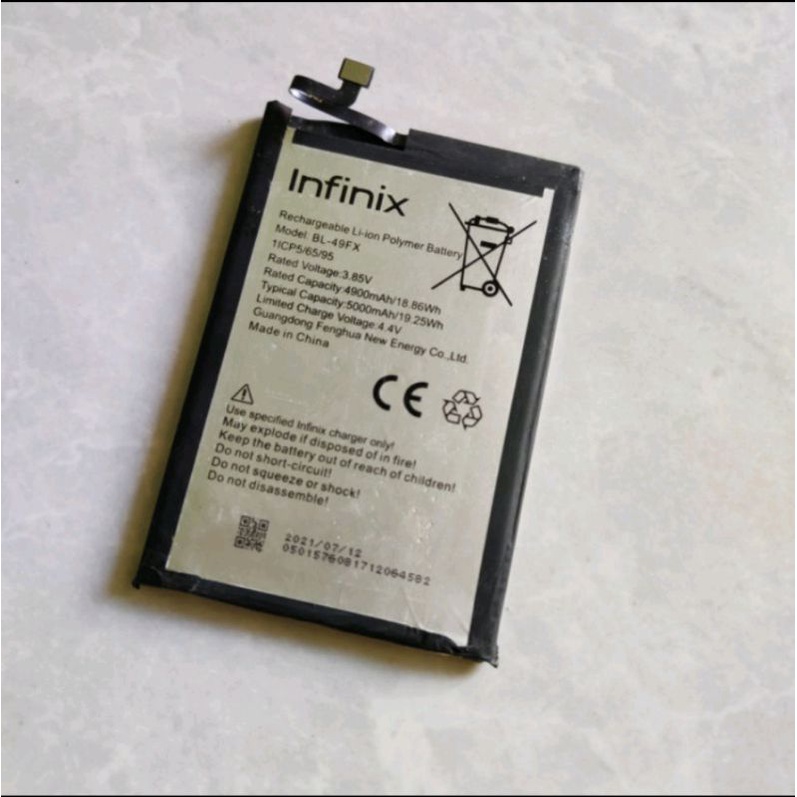 batre battery baterai infinix hot 8 X650C X650B X650D original ori copotan model bl-49fx