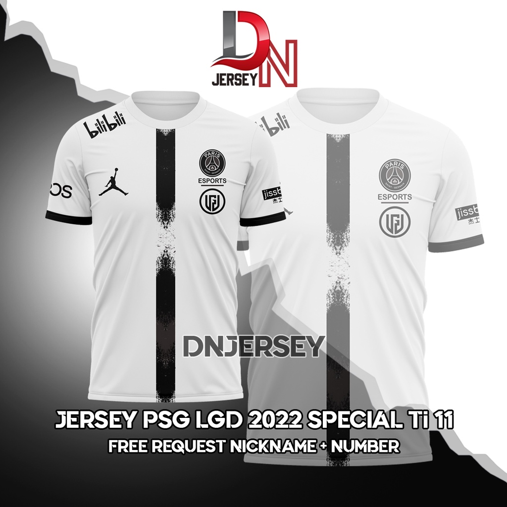 Jual JERSEY PSG LGD Special Ti 11 2022 game Dota 2 (free request