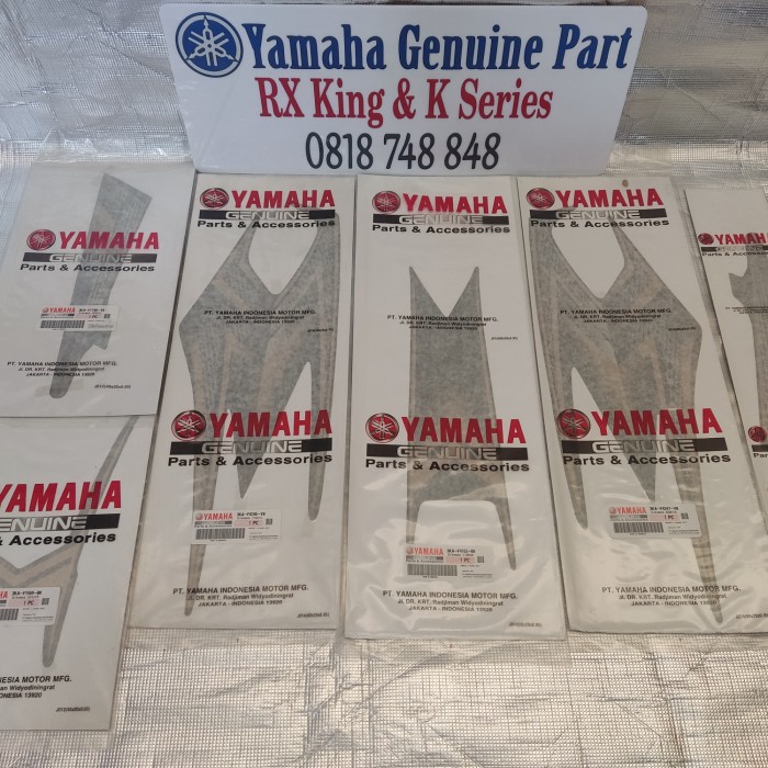 LIST RX KING SE SPECIAL SPESIAL EDITION 2003 GOLD EDITION FULL SET