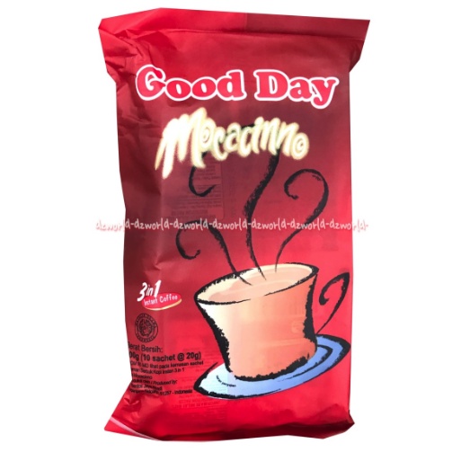 Good Day Mocacinno Isi 10 Sachet Kopi Instan Goodday Mokacino Kopi Instan Gooday Moka Cino Kopi Instan Kopi Moka 3in1 Instan Coffee 10pcs Mocha Cino