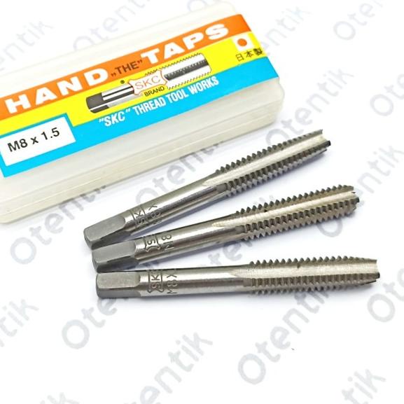 HANDTAP SKC M8X1.5 - HAND TAP SKC M 8 X 1.5 - ALAT TAP DRAT 8MM X 1.5