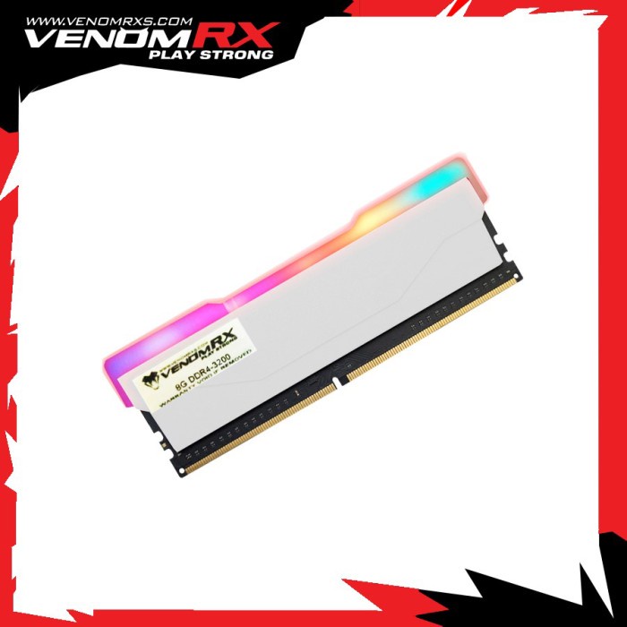 VenomRX DDR4 8GB PC3200 Super RGB / VenomRX 8GB DDR4 PC25600 3200mhz