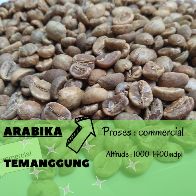 

biji kopi/greenbean arabica Temanggung grade 2