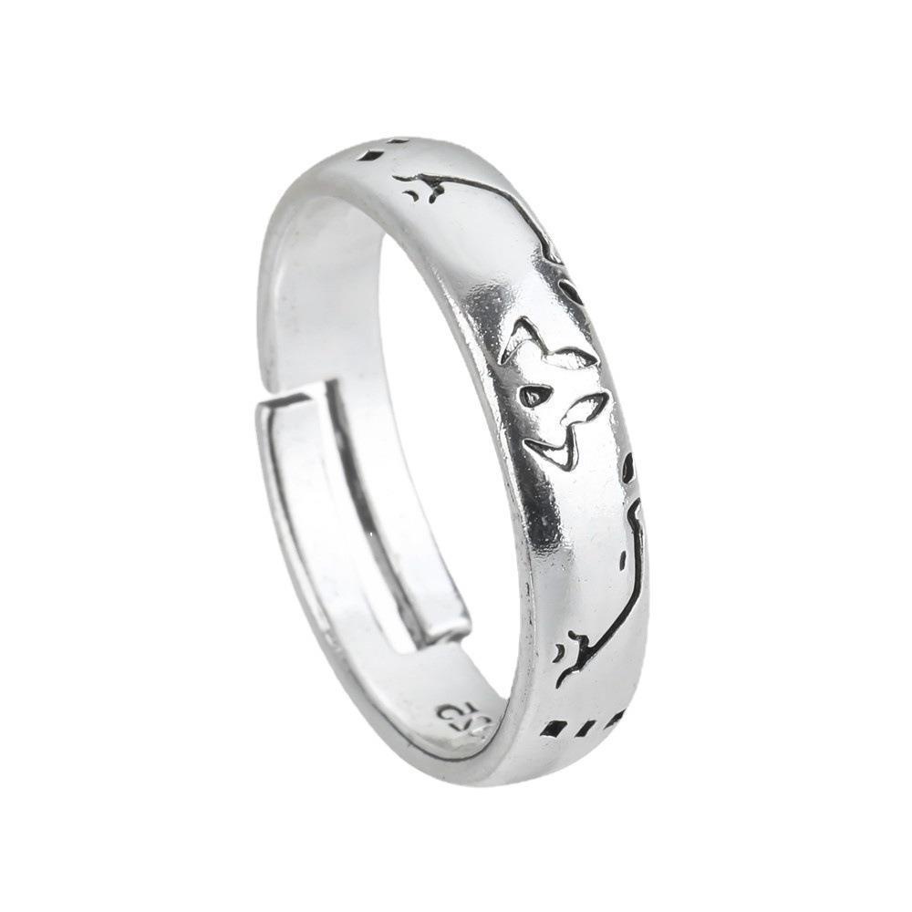 Cincin Model Dua Sisi Desain King of the Damned