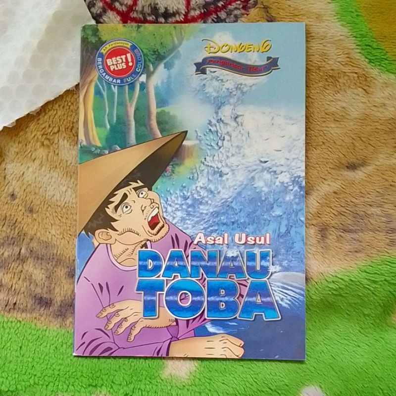 ORIGINAL BUKU DONGENG CERITA RAKYAT ASAL USUL DANAU TOBA FULL COLOUR