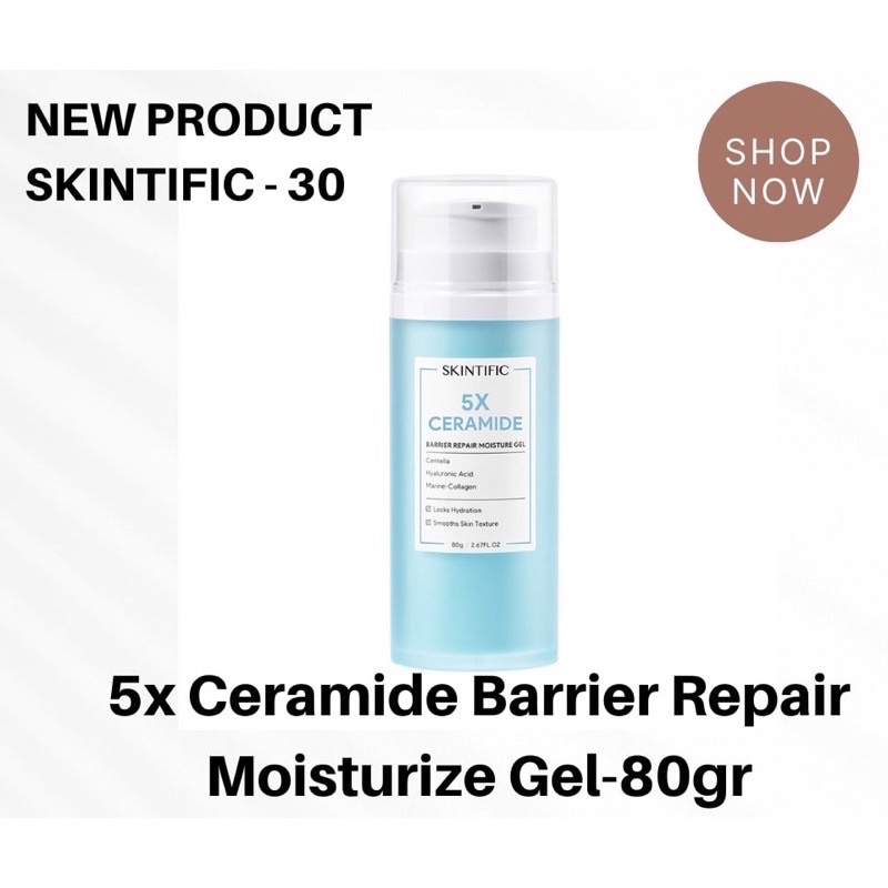 Ready stock Skintific 5x ceramide 80gr