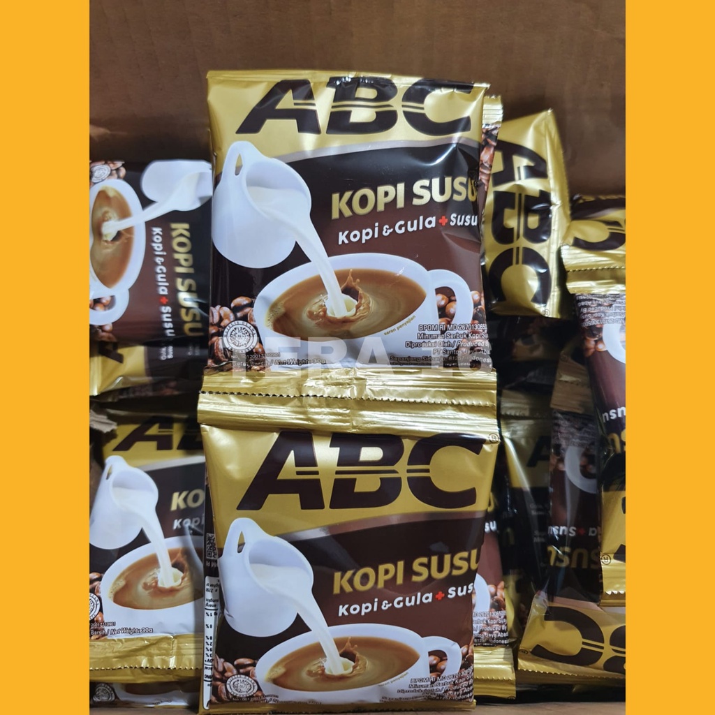 

Kopi ABC Susu renceng isi 10 sachet