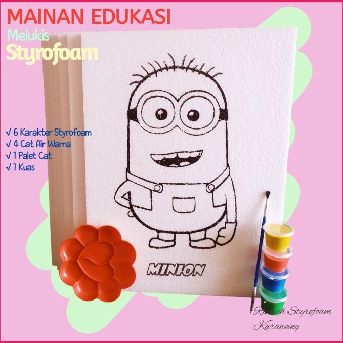 

Paket Melukis Anak / Mainan Edukasi Anak / Lukisan Styrofoam