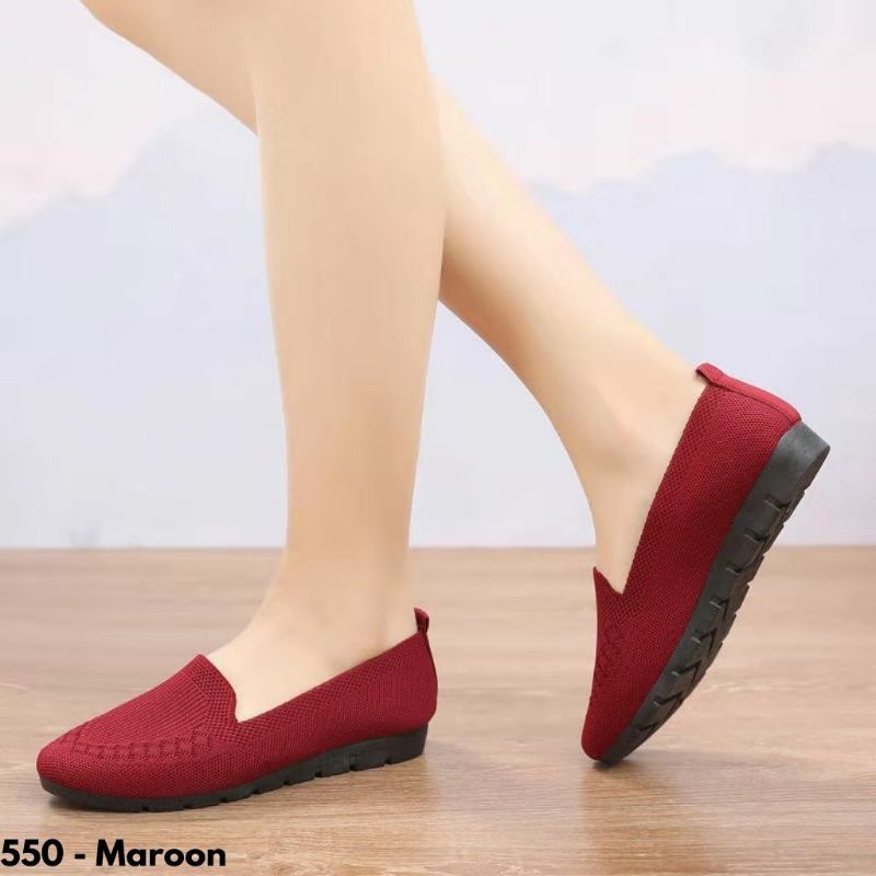 sepatu sneaker import wanita sol hitam karet 101