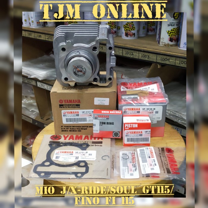 BLOK SEHER SET MIO J XRIDE SOUL GT FINO FI 54P ORIGINAL YAMAHA