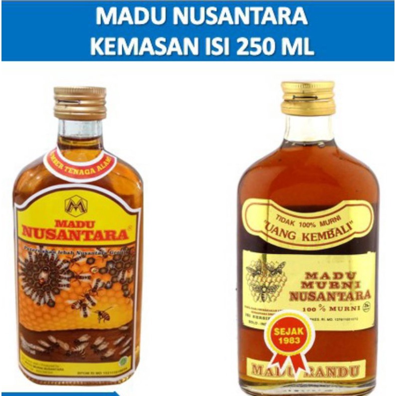 

Madu Nusantara super 250ml