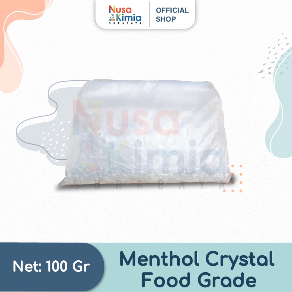 

Menthol Crystal Food Grade 100 Gram