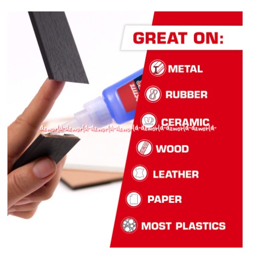 Loctite Super Glue 20gr Loctite Professional Ultimate Speed &amp; Strenght Loctit Loktite Lem Serbaguna Lem Cair Super Cepat Mengering Transparan Bening Lem Glue Warna Biru